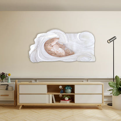 Quadro “Bacio” 130×60 cm Neutro - CASA CHIC