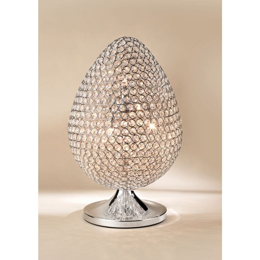 Lampada "Uovo di Diamante" Ottaviani h. 48cm - CASA CHIC