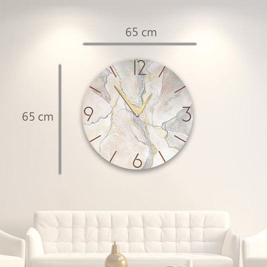 Orologio "Tempo che Crea" Ø65 cm Gold - CASA CHIC